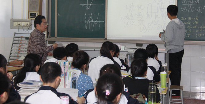 郑州五中课堂照片